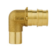 PEX A Expansion 3/4" PEX x 1/2" Female Sweat F1960Elbow (Lead Free)