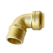 3/4" x 3/4" M Push Fit Male Elbow