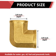 3/8" Female NPT Elbow