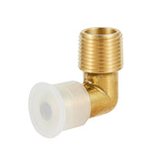 30 Pcs 3/8" Flare x 3/8" MNPT 90° Elbow