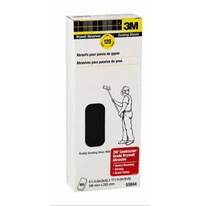 3M Drywall Sanding Sheets - 120 Grit