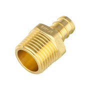 30 Pcs PEX-B Crimp 1/2" PEX x 3/4" Male Threaded Adapter (Lead Free)