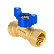 10 Pcs 1/2" FNPT X 3/4" GHT Spigot, Hose Bibb Valve