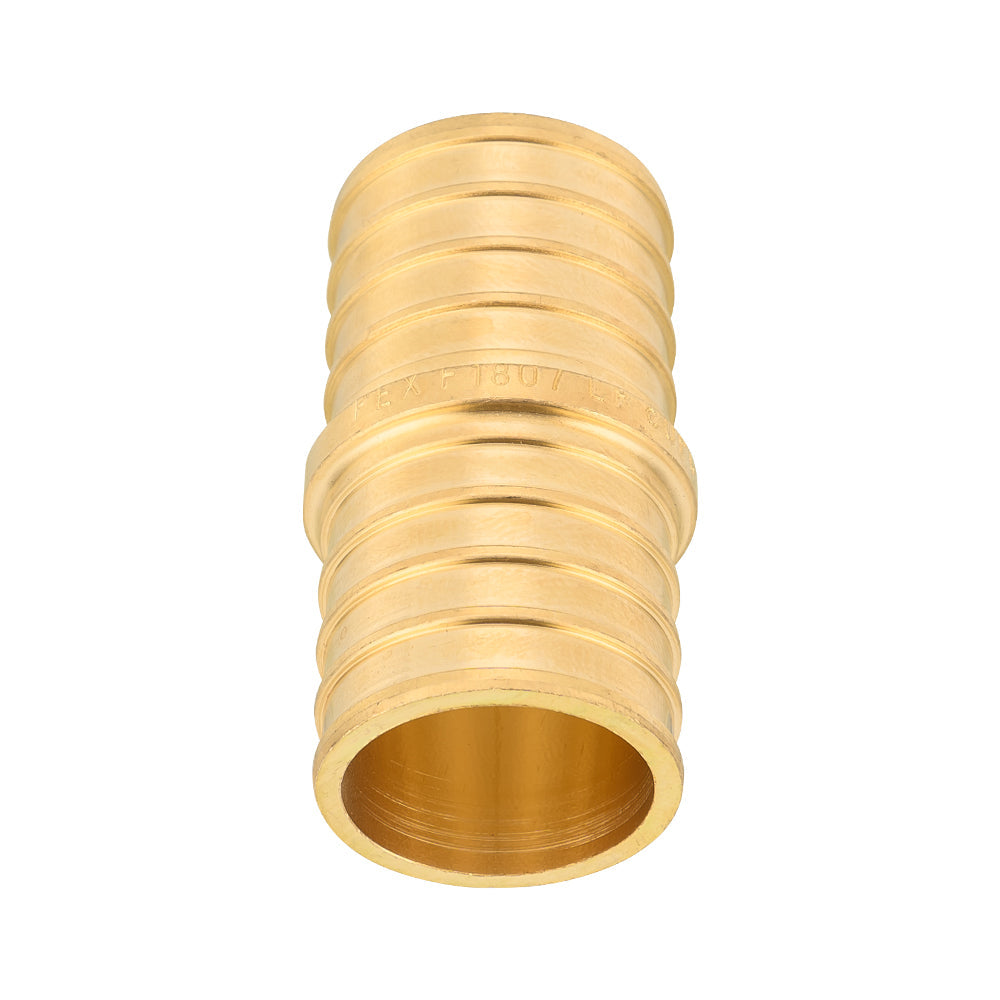 30 Pcs PEX-B Crimp 1" PEX x 1" PEX Coupling (Lead Free)