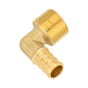 30 Pcs PEX-B Crimp 3/4" PEX x 3/4" Male Threaded Elbow (Lead Free)