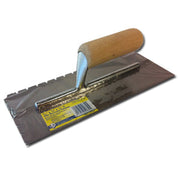 3/16 in x 1/4 in x 1/2 in FRP Notched Trowel
