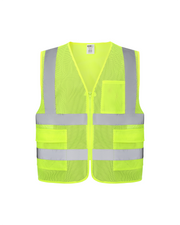 Kiwi High Visibility ANSI/ISEA 107-2020, Type R, Class 2 Dual Band Neon Safety Vest [70300]