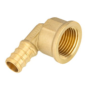30 Pcs PEX-B Crimp 1/2" PEX x 1/2" Female Threaded Elbow (Lead Free)