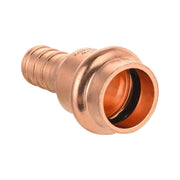 3/4" Copper Press x 1/2" PEX-B Crimp Adapter (Lead Free)