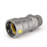 1-1/4" Carbon Press x Male Adapter