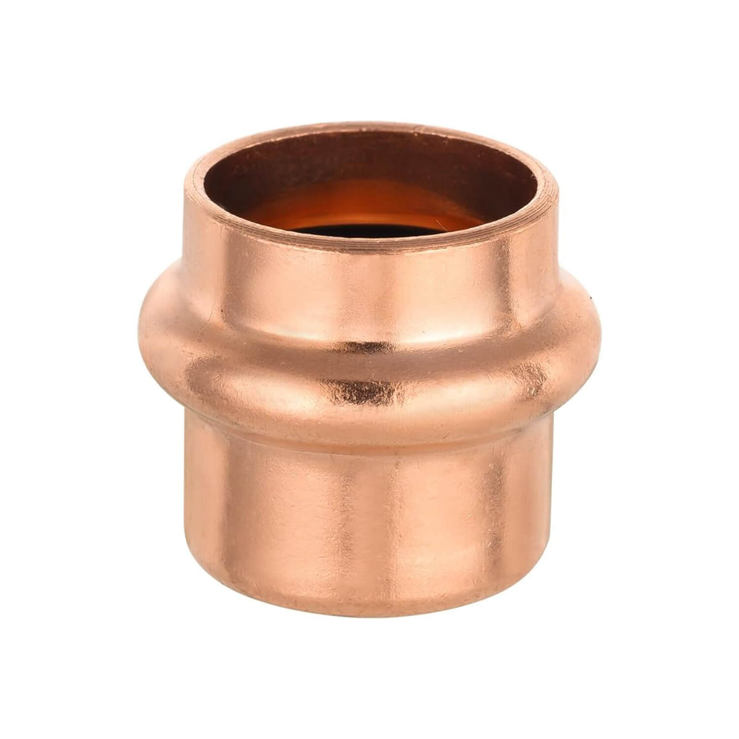 3/4" Copper Press Cap (Lead Free)