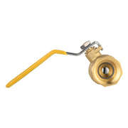 3/4" FNPT Ball Valve, Yellow (Lead Free)