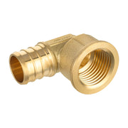 30 Pcs PEX-B Crimp 3/4" PEX x 3/4" Female Threaded Elbow (Lead Free)
