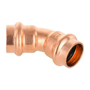 3/4" Copper 45° Press Elbow (Lead Free)