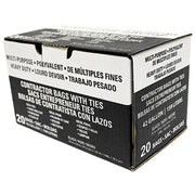 3 mil Economy Contractor Trash Bags - 42 Gallon