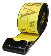 4" Winch Strap w/ Flat Hook | FLATBED STRAP