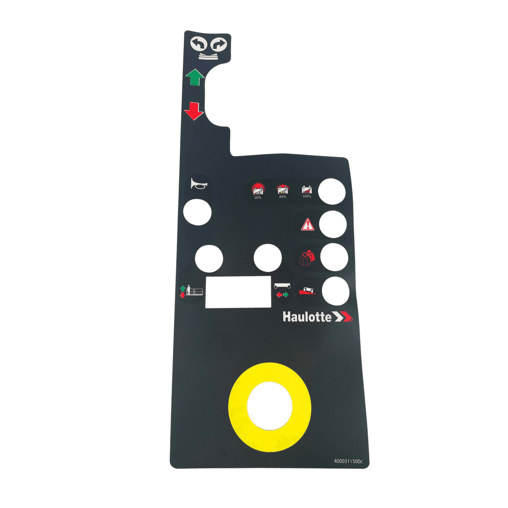 Haulotte Upper Control Box Label 4000311500