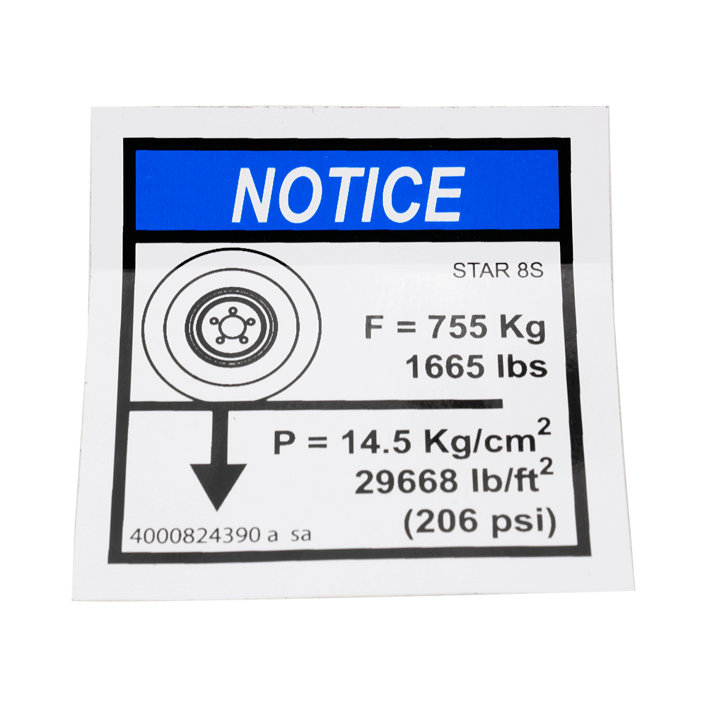 Haulotte Ground Pressure - Load 4000824390