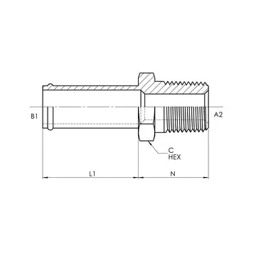 4404-06-04 | 06 HB - 04 MP Straight