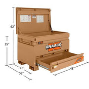 Jobsite Chest with Junk Trunk 17 cu ft w/2 KL - 4830-D-KL product image