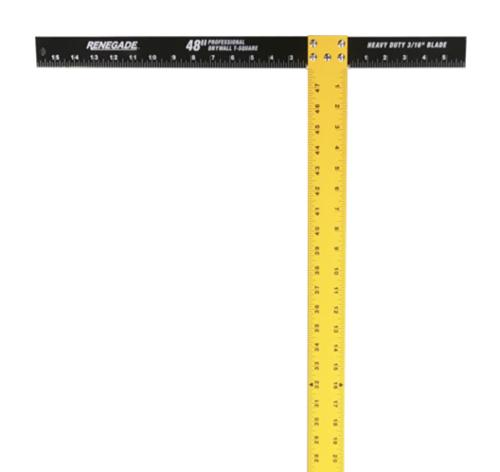 48 in Renegade Tools T-Square w/ 5 Rivets