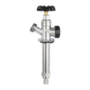 1/2" PEX Expansion x 3/4" Hose Bibb, 4" Anti Siphon Frost Free Sillcock