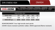 4SH-12 | 3/4" 4SH Spiral Hydraulic Hose, 6090 Max WP PSI