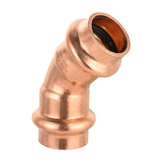 30 Pcs 1/2" Press Copper 45° Elbow (Lead Free)
