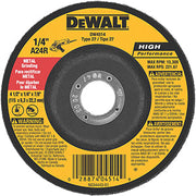 4 1/2 in DeWALT Type 27 HP A24R Metal Grinding Wheel