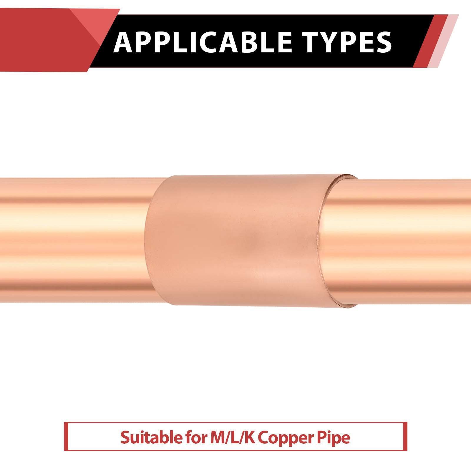 2" Copper Coupling, No Stop