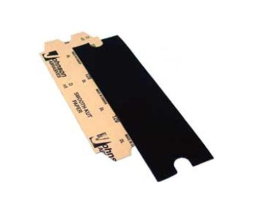 4 3/16 in x 11 1/4 in Johnson Abrasives Smooth-Kut Paper Pole Sander Sheets - 80 Grit