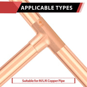 5/8" X 5/8" X 5/8" Copper Tee