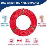 1" 100ft PEX-A Pipe (Red & Cutter)