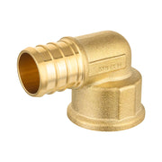 PEX-B Crimp 3/4" PEX x 1/2" Female Threaded Elbow (Lead Free)