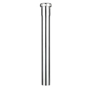 1-1/4" x 12" Slip-Joint Sink Drain Extension Tube, 20GA, Chrome Plated Brass