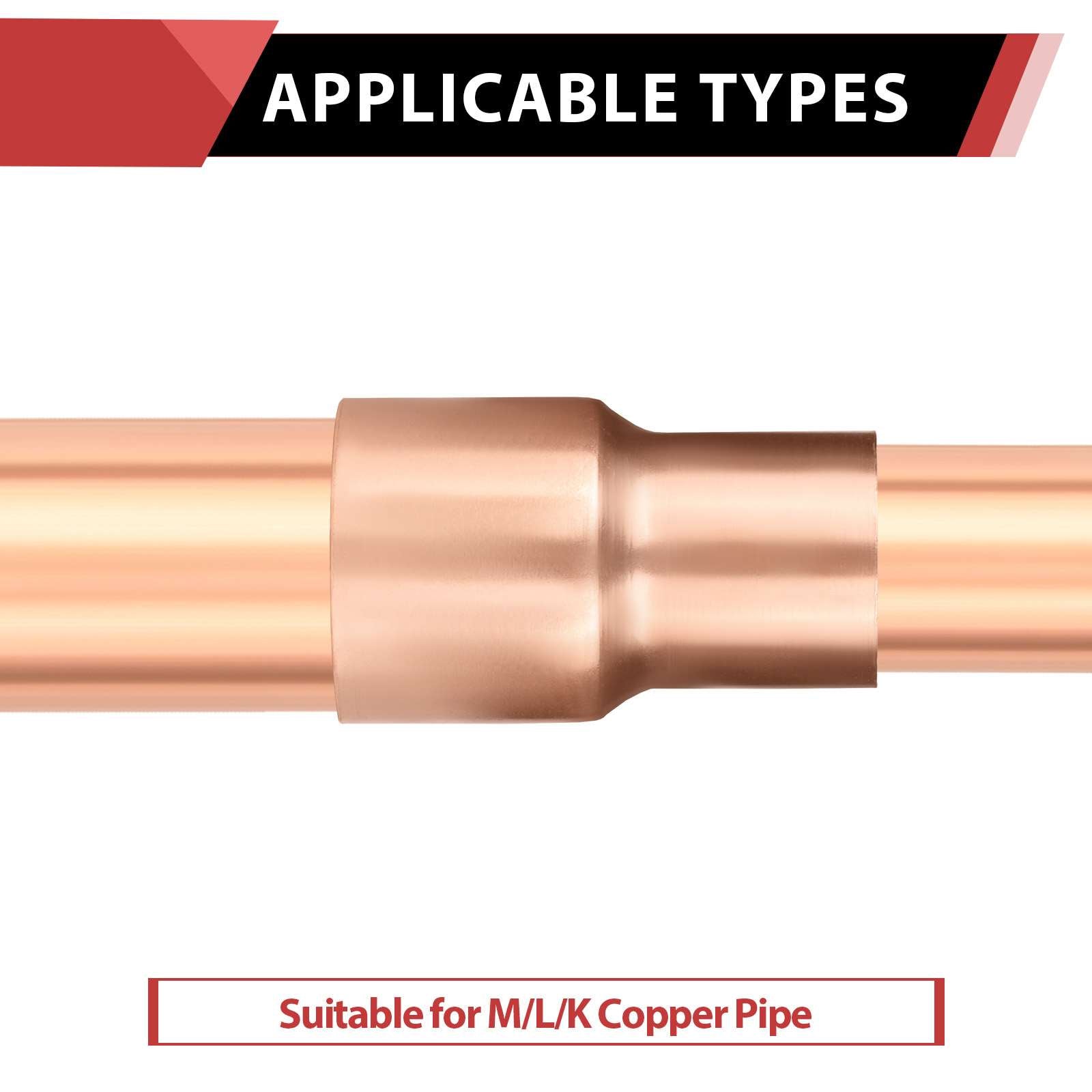 2" x 1-1/2" Copper Coupling