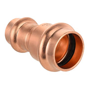 3/4" x 1/2" Copper Press Coupling NO Stop (Lead Free)