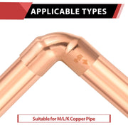 2" 90º Short Radius Copper Elbow