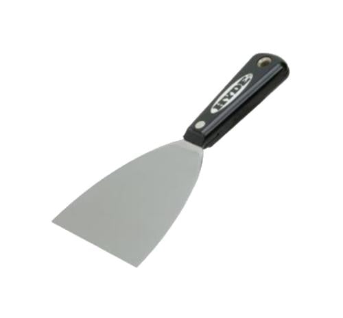 4 in HYDE Tools Flexible Black & Silver Joint Knife