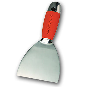 4 in Kraft Tools All Stainless Steel Joint Knife w/ Sure Grip Handle