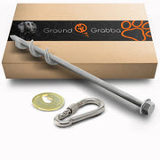 GroundGrabba Grounded Paws Dog Tie Out & Run Kit