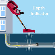 Forbest Advanced 512Hz Wireless Locator With Depth Indicator