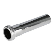 1-1/4" x 6" Slip-Joint Sink Drain Extension Tube, 20GA, Chrome Plated Brass