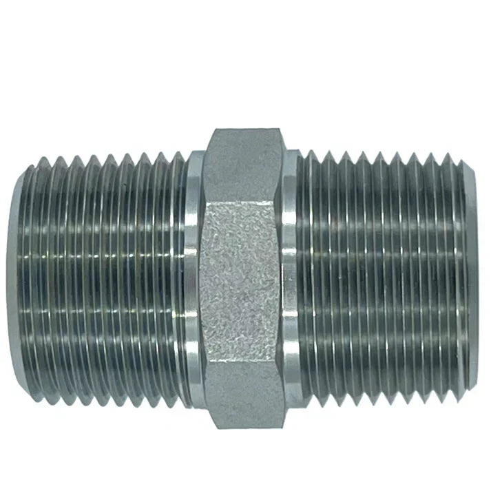 5404-04-04 | 04 MP - 04 MP Hex Nipple, Carbon Steel