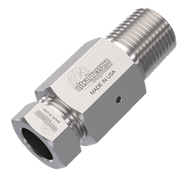 5406-16M12N | 1" MP Female x 3/4" Male NPT, Stainless Steel - 10K psi