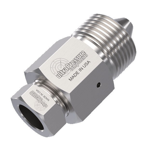5406-6M6H | 3/8" MP Female x 3/8" HP Male, Stainless Steel - 20K psi