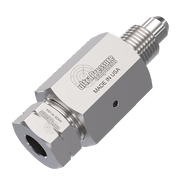 5406-9H6M | 9/16" HP Female x 3/8" MP Male, Stainless Steel - 20K psi
