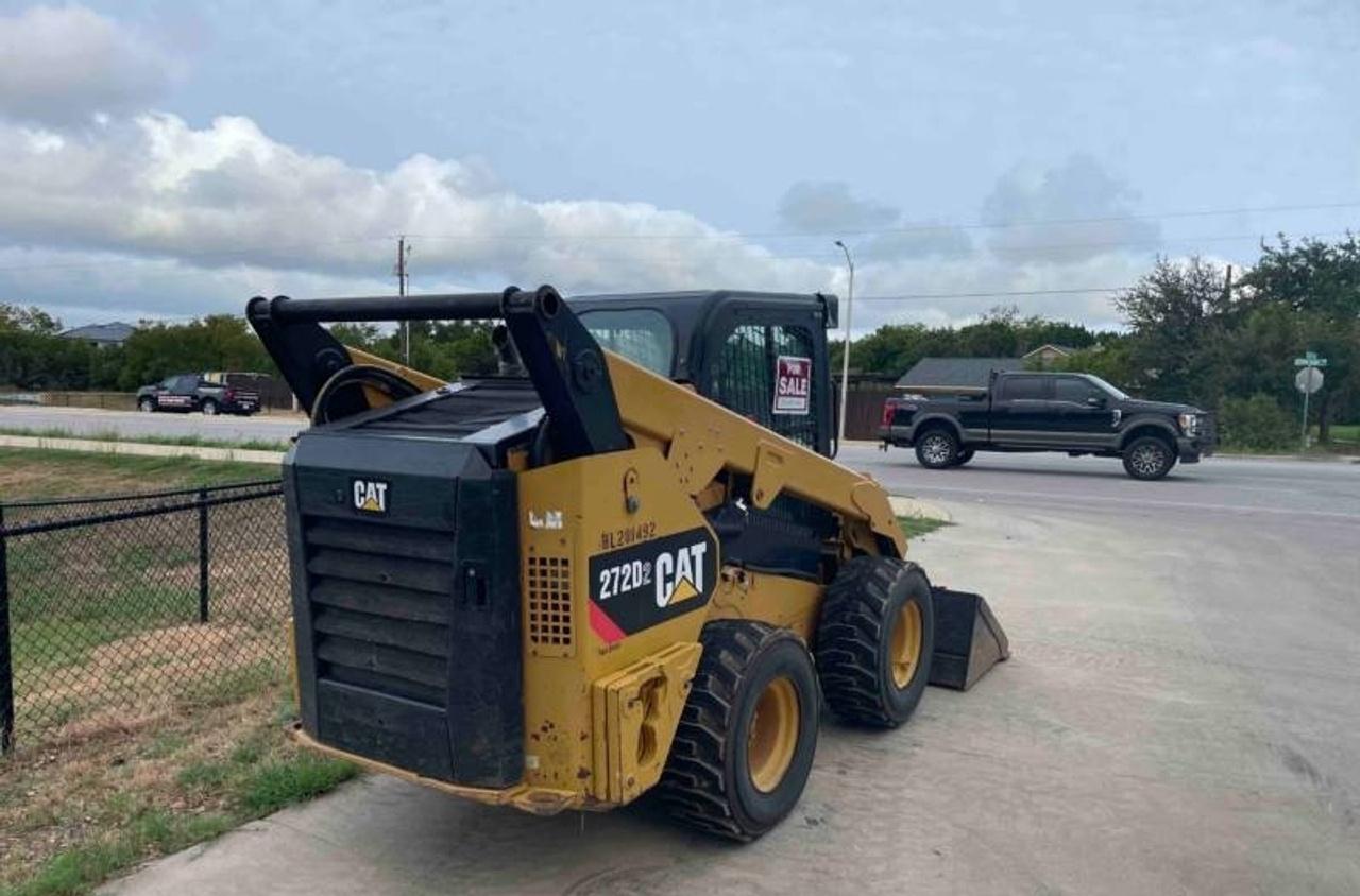 Cat 272D CAB Skid Steer
