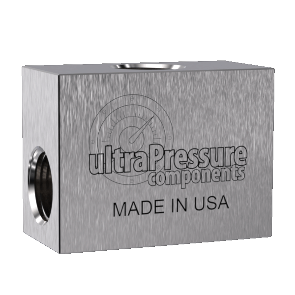 5504F-8N8N | 1/2" Female NPT x 1/2" Female NPT 90, Stainless Steel - 15K psi