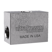 5504F-4N4N | 1/4" Female NPT x 1/4" Female NPT 90, Stainless Steel - 15K psi